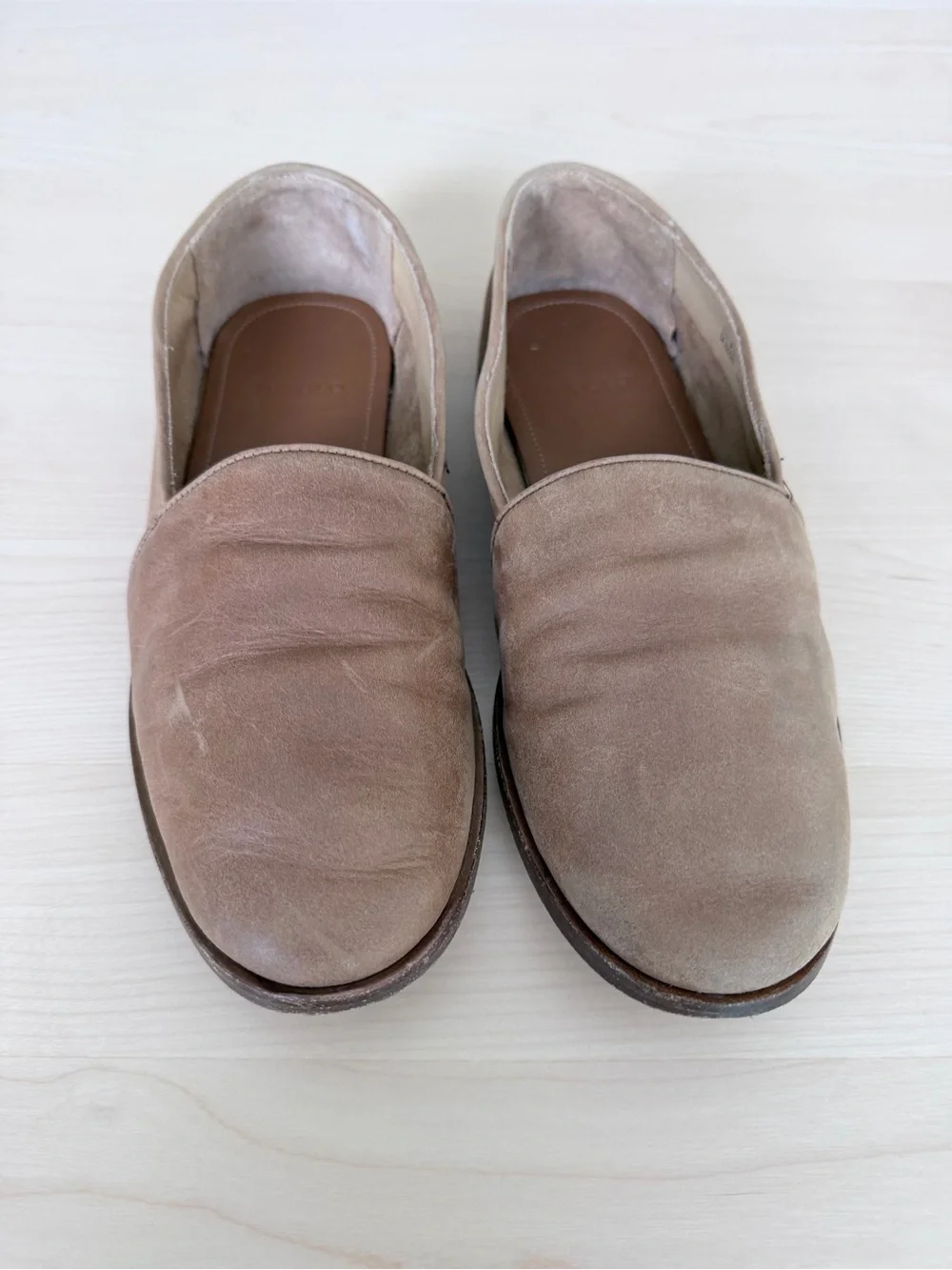 Men's Casual Slip-On Nisolo Loafers in Light Brown